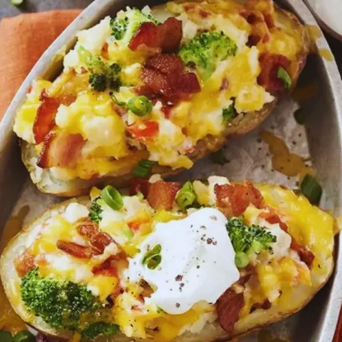 Loaded Baked Potatoes - Delicious and Easy Recipe