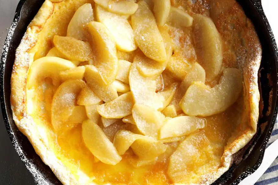 Apple-Pear Puff Pancake Recipe - Delicious Breakfast Delight